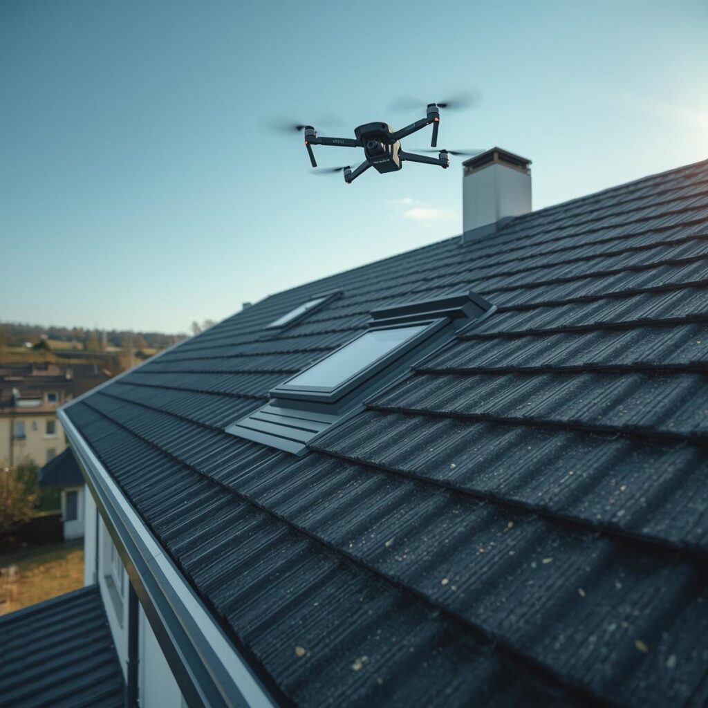 Drohne Dachinspektion